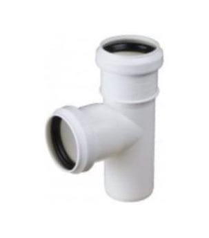 Trójnik biały PP Ø 32/32/90° Karmat