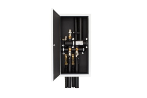 Szafka rozdzielaczowa z rotametrami Terra Box R 3-sekcje zewnętrzna PRAWTECH