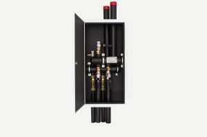 Szafka rozdzielaczowa z rotametrami Terra Box R 2-sekcje wewnętrzna PRAWTECH