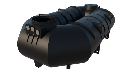 Zbiornik na deszczówkę 7500 L MPI OCTAGON zbiornik na wodę deszczową 7500 l