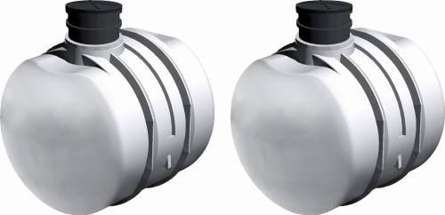 Zbiornik na wodę pitną 15000 L MPI EcoLine II DUO - Atest PZH