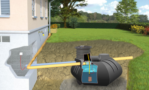 Zestaw ogrodowy z pompą STANDARD OCTAGON 11000 l MPI