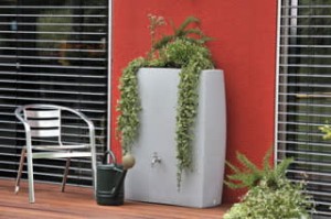 Zbiornik dekoracyjny na deszczówkę 275 L Noblesse granitowy MPI zbiornik na wodę deszczową 275 l