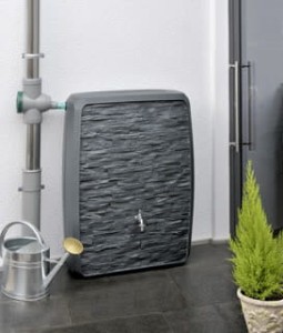 Zbiornik dekoracyjny na deszczówkę 250 L Multitank antracyt MPI zbiornik na wodę deszczową 250 l