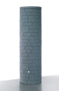 Zbiornik dekoracyjny na deszczówkę 460 L Arcado czarny granit MPI zbiornik na wodę deszczową 460 l