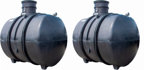 Zbiornik na deszczówkę 15000 L MPI EcoLine II DUO zbiornik na wodę deszczową 15000 l