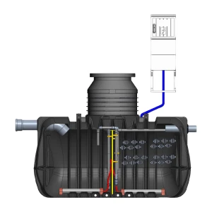 Oczyszczalnia biologiczna JFC AQUACLEAN PLUS AC 10 PLUS dla 6-7 osób