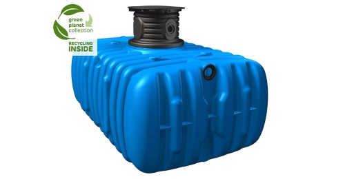 Zbiornik na deszczówkę 3000 l Flat M 4rain zbiornik na wodę deszczową 3000 l