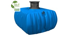 Zbiornik na deszczówkę 5000 l Flat L 4rain zbiornik na wodę deszczową 5000 l