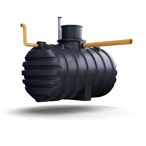 Zbiornik na deszczówkę 10000 l z pompą DAB Kingspan RainStore® PRO 10000 l SILVER zbiornik na wodę deszczową 10000 l z czujnikiem poziomu Watchman Sonic PRO