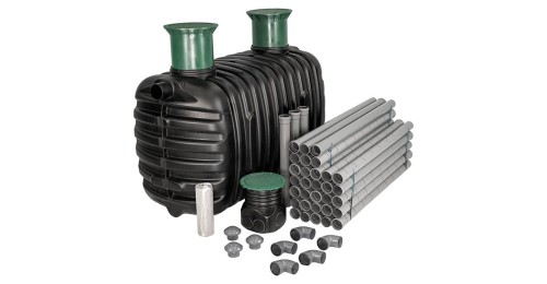 Przydomowa oczyszczalnia ścieków 3400 l dla 7 osób EPURBIO GRAF 