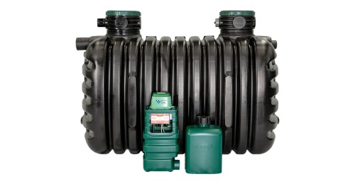 Oczyszczalnia biologiczna EASYBIO 5 GRAF dla 5 osób z nadbudowami gwintowanymi