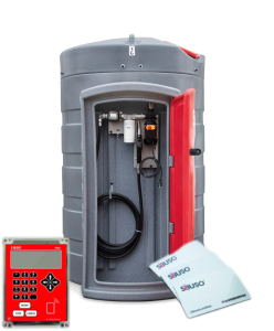 Zbiornik na paliwo ON 1500 L Sibuso NVC1500 system na karty zbiornik na olej napędowy 1500 l