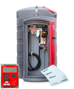 Zbiornik na paliwo ON 1500 L Sibuso NVCL1500  system na karty zbiornik na olej napędowy 1500 l
