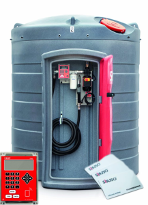 Zbiornik na paliwo ON 5000 L Sibuso NVC5000 system na karty zbiornik na olej napędowy 5000 l