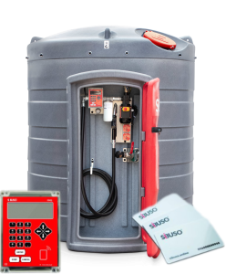 Zbiornik na paliwo ON 5000 L Sibuso NVCL5000 system na karty zbiornik na olej napędowy 5000 l