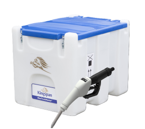 Zbiornik mobilny na AdBlue® 200 l Kingspan BlueTruckMaster® pompa 12 V automatyczny nalewak