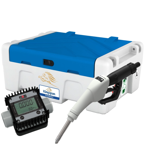 Zbiornik mobilny na AdBlue® 200 l Kingspan BlueTruckMaster® licznik K24 pompa 24 V automatyczny nalewak