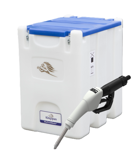 Zbiornik mobilny na AdBlue® 300 l Kingspan BlueTruckMaster® pompa 24 V automatyczny nalewak