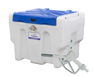 Zbiornik mobilny na AdBlue® 430 l Kingspan BlueTruckMaster® pompa 12 V nalewak manualny