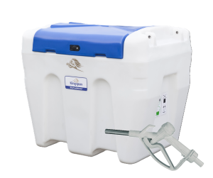 Zbiornik mobilny na AdBlue® 900 l Kingspan BlueTruckMaster® pompa 24 V nalewak manualny