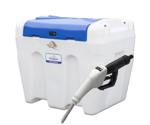 Zbiornik mobilny na AdBlue® 900 l Kingspan BlueTruckMaster® pompa 12 V automatyczny nalewak