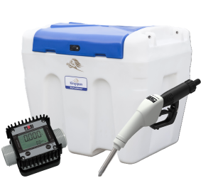 Zbiornik mobilny na AdBlue® 900 l Kingspan BlueTruckMaster® licznik K24 pompa 230 V automatyczny nalewak