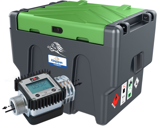 Mobilny zbiornik na paliwo Kingspan TruckMaster® 430 l pompa 12 V  licznik K24 mobilny zbiornik na olej napędowy 430 l