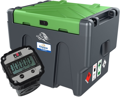 Mobilny zbiornik na paliwo Kingspan TruckMaster® 430 l pompa 230 V licznik K600 mobilny zbiornik na olej napędowy 430 l