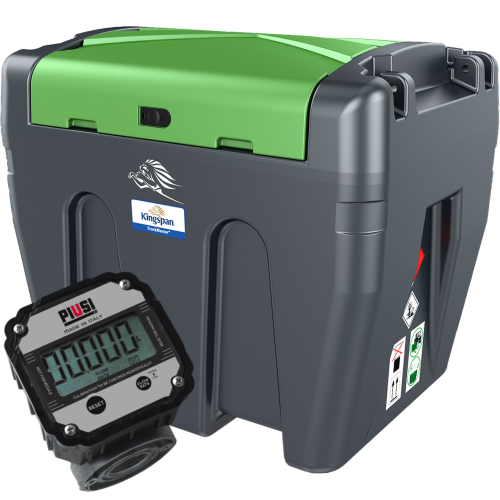 Mobilny zbiornik na paliwo Kingspan TruckMaster® 900 l pompa 230 V licznik K600 mobilny zbiornik na olej napędowy 900 l