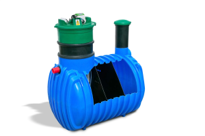 Oczyszczalnia biologiczna dla 6 osób Bio DUO-Hybryda 6 3000 BDH METRIA