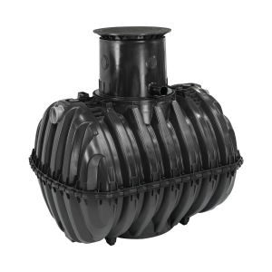 Zbiornik na deszczówkę 3750 L Carat GRAF z nadbudową MAX i pokrywą żeliwną pod przejazdy zbiornik na wodę deszczową 3750 l