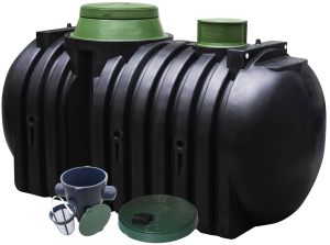 Zbiornik na deszczówkę 3000 L z filtrem i pokrywą deszczową dropWATER 3.0 3000 zbiornik na wodę deszczową 3000 l Marseplast