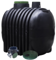 Zbiornik na deszczówkę 5000 L dropWATER 5.0 z filtrem i pokrywą deszczową Marseplast