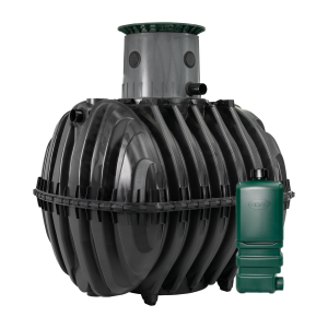 Oczyszczalnia biologiczna dla 6-7 osób dwukomorowa one2clean 7 GRAF z nadbudową MAX