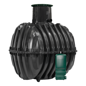 Oczyszczalnia biologiczna dla 8-9 osób dwukomorowa one2clean 9 GRAF z nadbudową MAX