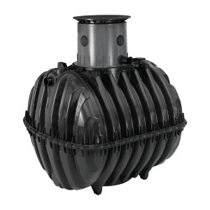 Zbiornik na deszczówkę 4800 L Carat GRAF z nadbudową MAX i pokrywą pod przejazdy zbiornik na wodę deszczową 4800 l