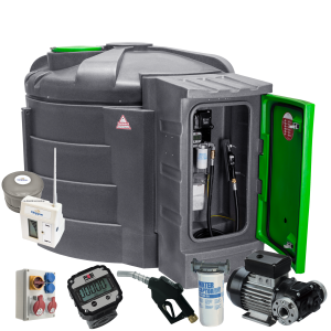 Zbiornik na paliwo 5000 l FORTIS FTK5000 pompa 110 l/min. licznik K600, Watchman Sonic Plus Advance zbiornik na olej napędowy 5000 l