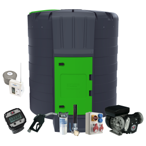 Zbiornik na paliwo 10000 l FORTIS FTK10000 pompa 79 l/min. licznik K600, Watchman,  linia napełniająca zbiornik na olej napędowy 10000 l