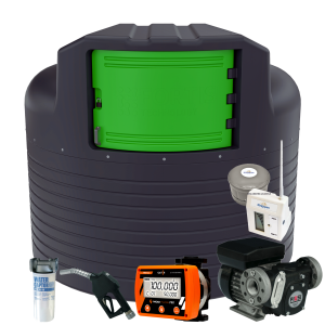 Zbiornik na paliwo 5000 l FORTIS ETK5000 pompa 79 l/min. licznik GAITER MODIFLOW PRO, nalewak A60,  zbiornik na olej napędowy 5000 l