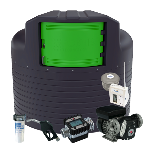Zbiornik na paliwo 5000 l FORTIS ETK5000 pompa 79 l/min. licznik K24, nalewak A60,  zbiornik na olej napędowy 5000 l