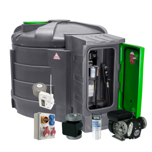 Zbiornik na paliwo 5000 l FORTIS FTK5000 pompa 79 l/min. pulser PIUSI K600, Watchman, gotowy do montażu terminala zbiornik na olej napędowy 5000 l