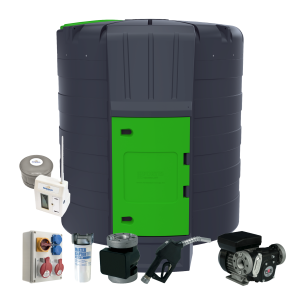 Zbiornik na paliwo 10000 l FORTIS FTK10000 pompa 79 l/min. pulser PIUSI K600, Watchman, gotowy do montażu terminala zbiornik na olej napędowy 10000 l