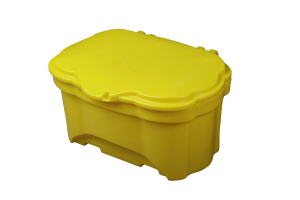 Pojemnik na piasek, sól i sorbent 250 l PPMM 250 trzy kolory Marseplast