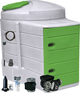 Zbiornik na paliwo 2500 l FORTIS X-TANK 2500 pompa 79 l/min. pulser PIUSI K600, czujnik GOK, system Apollo Standard zbiornik na olej napędowy 2500 l 