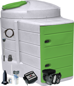 Zbiornik na paliwo 2500 l FORTIS X-TANK 2500 pompa 79 l/min. licznik PIUSI K33, czujnik GOK, system Apollo Standard zbiornik na olej napędowy 2500 l