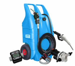 Zbiornik mobilny na AdBlue 100 l FORTIS ŻÓŁW BLUE 100 licznik PIUSI K2C pompa 36 l/min. nalewak automatyczny mobilny zbiornik na AdBlue 100 l