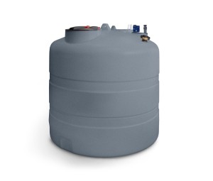 Zbiornik jednopłaszczowy na olej opałowy 2500 LSWIMER HEATING OIL TANK ELJP 2500  NA ZEWNĄTRZ