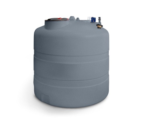 Zbiornik jednopłaszczowy na olej opałowy 2500 LSWIMER HEATING OIL TANK ELJP 2500  NA ZEWNĄTRZ
