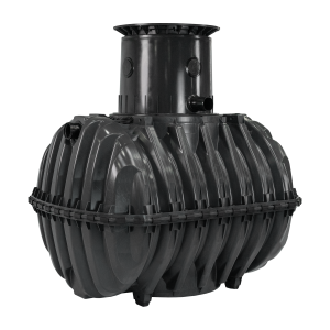 Zbiornik na deszczówkę 2700 L Carat GRAF z nadbudową MAX i pokrywą żeliwną pod przejazdy zbiornik na wodę deszczową 2700 l